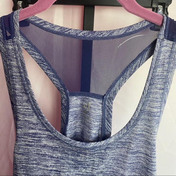 Alive Magnetics Blue Heathered Workout Tank, size Medium - Picture 8 of 8